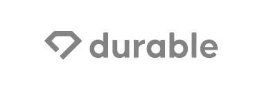 Web logo durable grey
